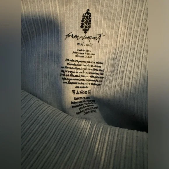 NWOT Free People Good Karma Leggings in M/L💕 - Picture 6 of 6